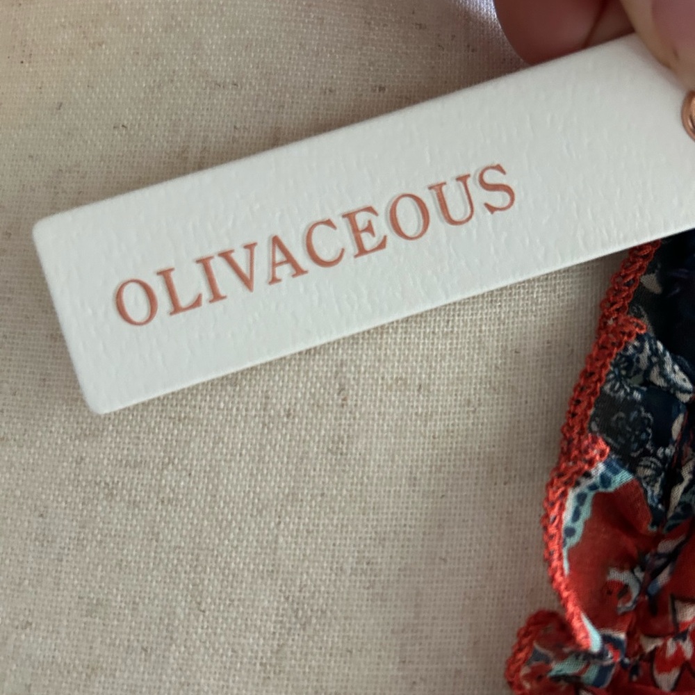 NWT Olivaceous Patchwork Open Back Minidress Smal… - image 9